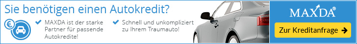 Maxda Autokredit: Kreditanfrage für den Autokauf